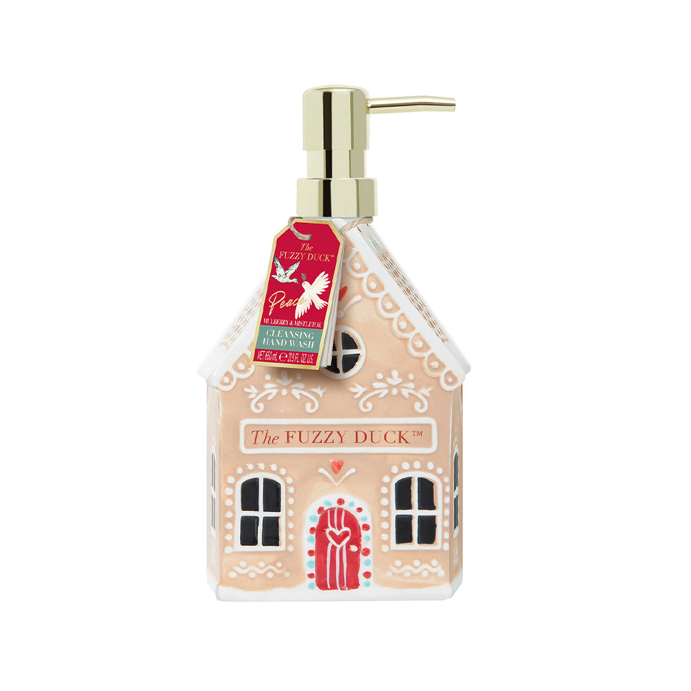 baylis-and-harding-the-fuzzy-duck-winter-wonderland-ceramic-gingerbread-house-hand-wash-500ml