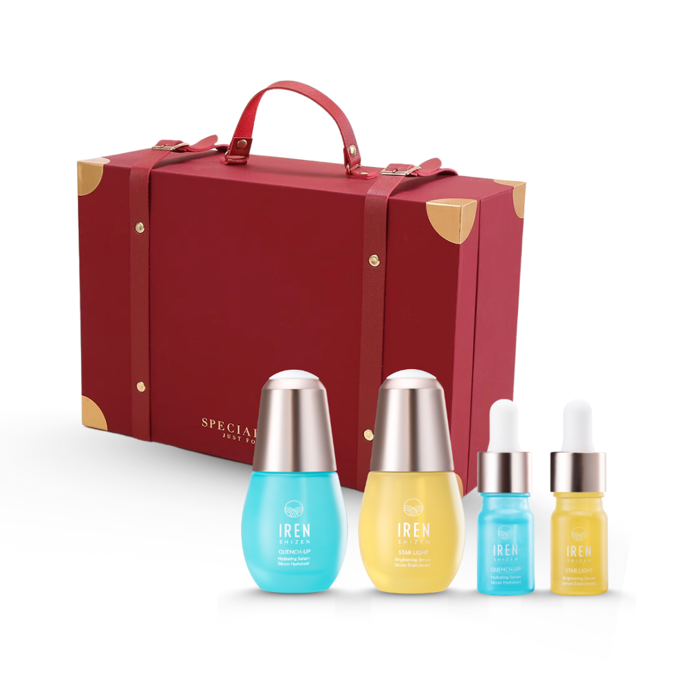 Xmas Hydrate & Glow Duo Serum Set - Quench-Up Serum 20ml + Star Light Serum 20ml + 2x5ml Serum (Quench-Up + Star Light)