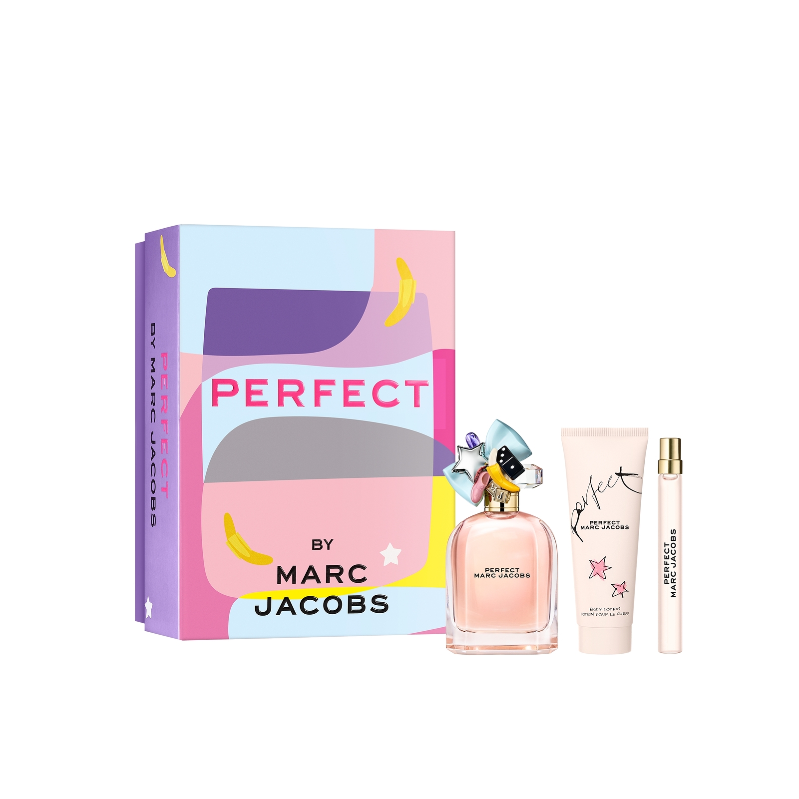 Marc Jacobs Perfect EDP Set (EDP 100ML + Body Lotion 75ML + Pen Spray 10ML)