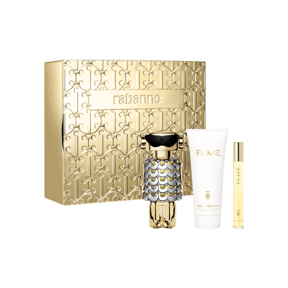 Fame Edp Set (Edp 80Ml+Body Lotion 100Ml+Mini Spray)
