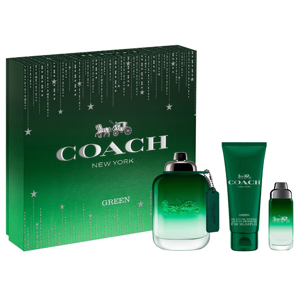 Green Festive Gift Set (EDT 100Ml+EDT 15Ml+Shower Gel 100Ml)
