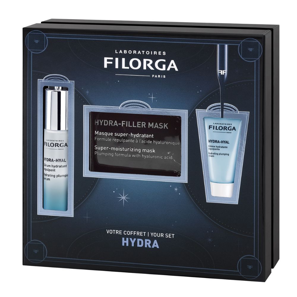 Xmas Coffret Hydra 2024 (Hydra Serum 30ml + Hydra Cream 15ml + Hydra-Filler Mask 1pcs)