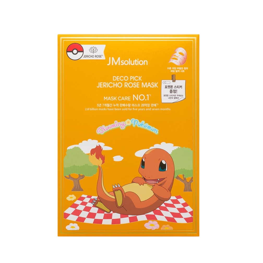 JMS DECO PICK JERICHO ROSE MASK X POKEMON CHARMANDER 30ML*10