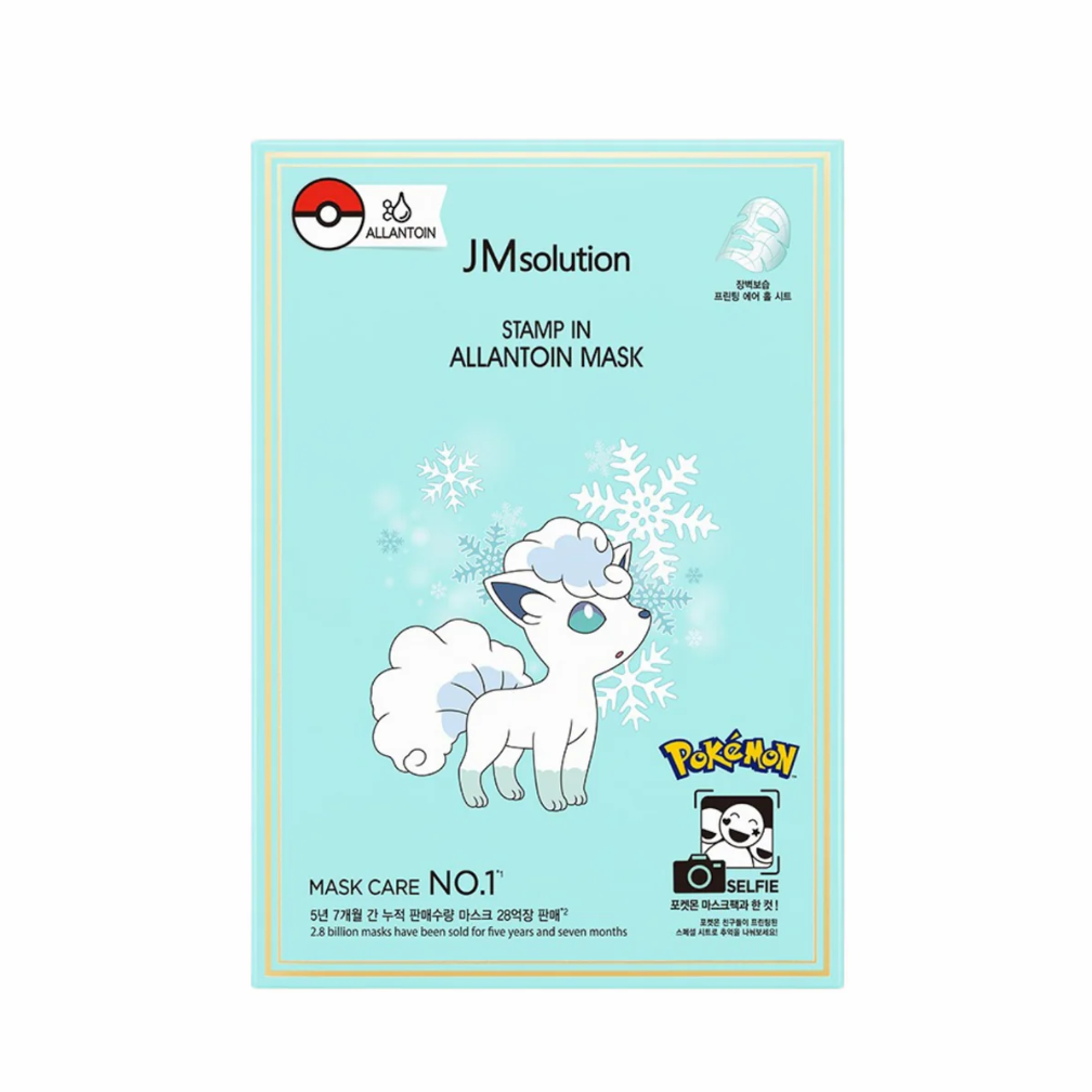 JMS STAMP IN ALLANTOIN MASK X POKEMON VULPIX 30ML*10