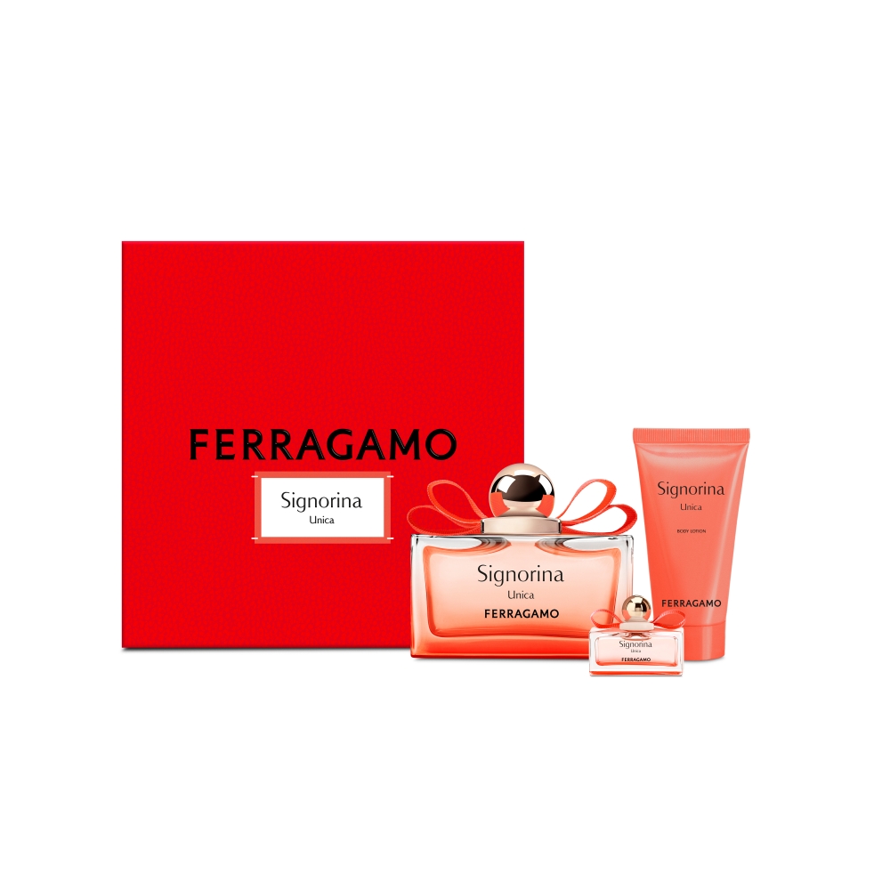 Signorina Unica Gift Set (EDP 100ml + 5ml + Body Lotion 50ml)