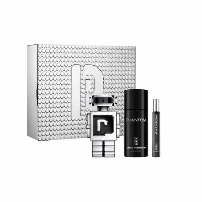 Phantom EDT 100ml +  Deodorant Spray 150ml + Travel Spray EDT 10ml